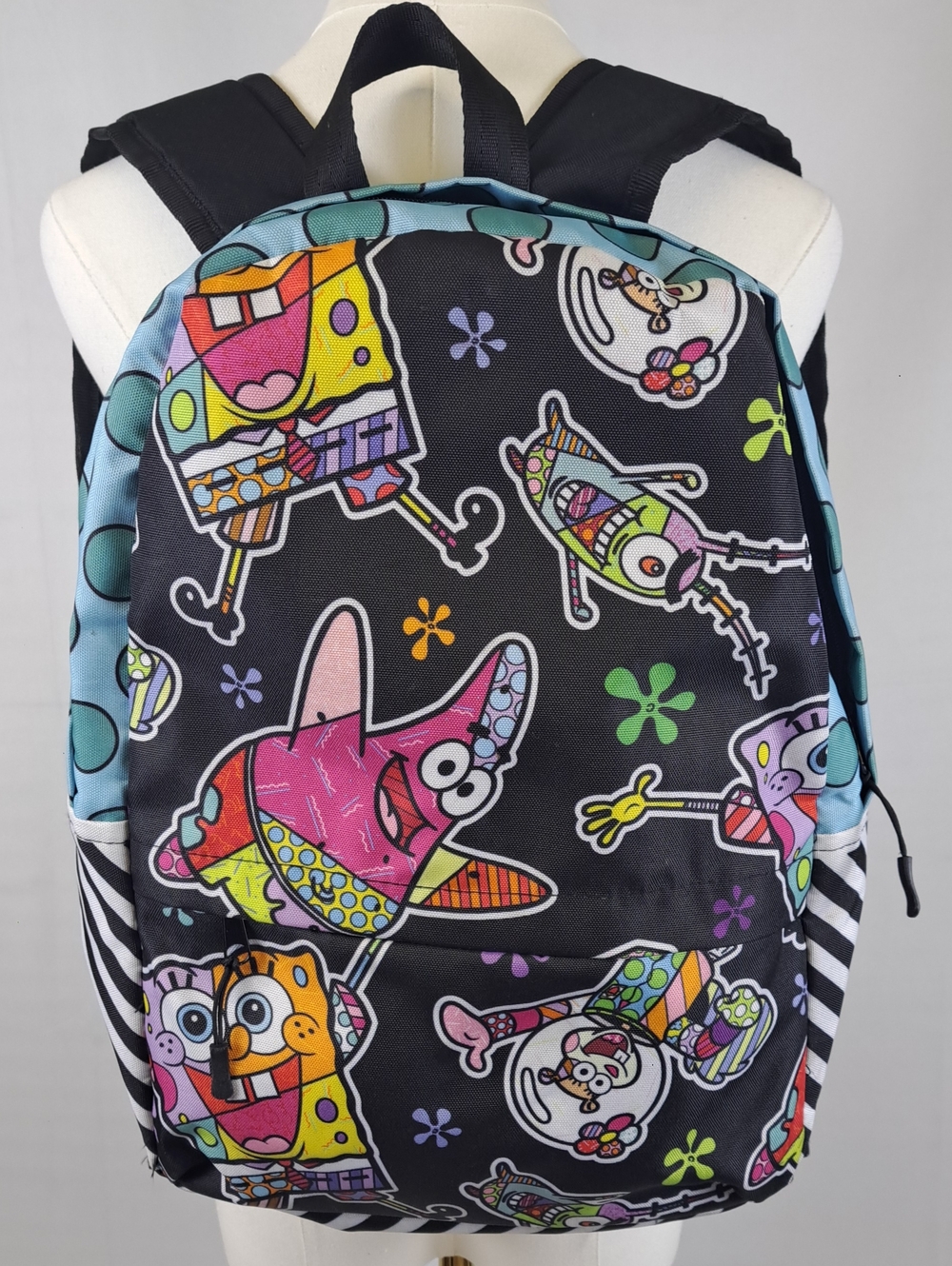 SpongeBob Square Pants x Romero Britto Pop Art Backpack Colorful
